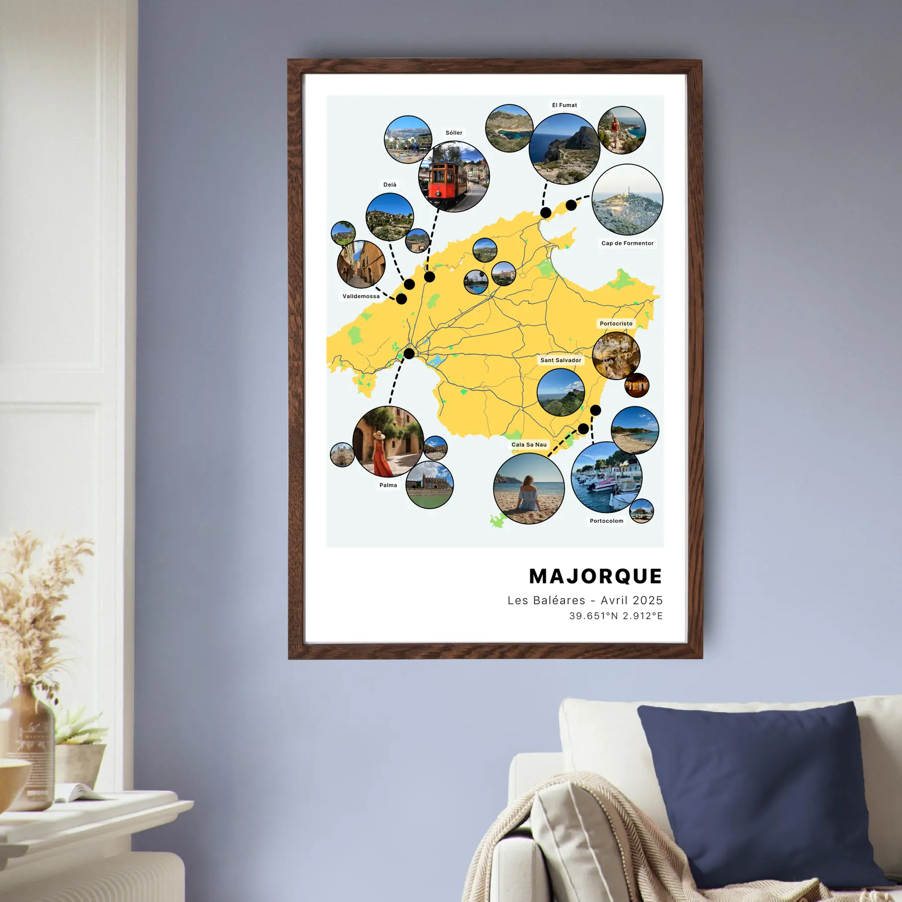 Poster Majorque